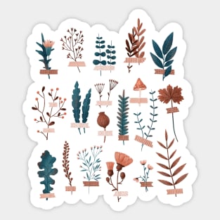 Botanical Sticker